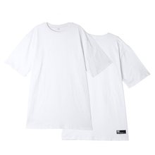 [UNISEX]스탠다드 레이어드 롱 티셔츠(O/White)